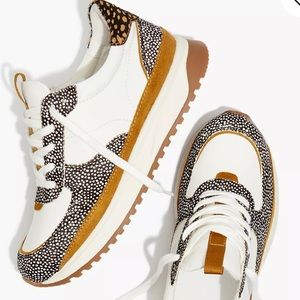 Madewell MWL Fur pattern sneakers